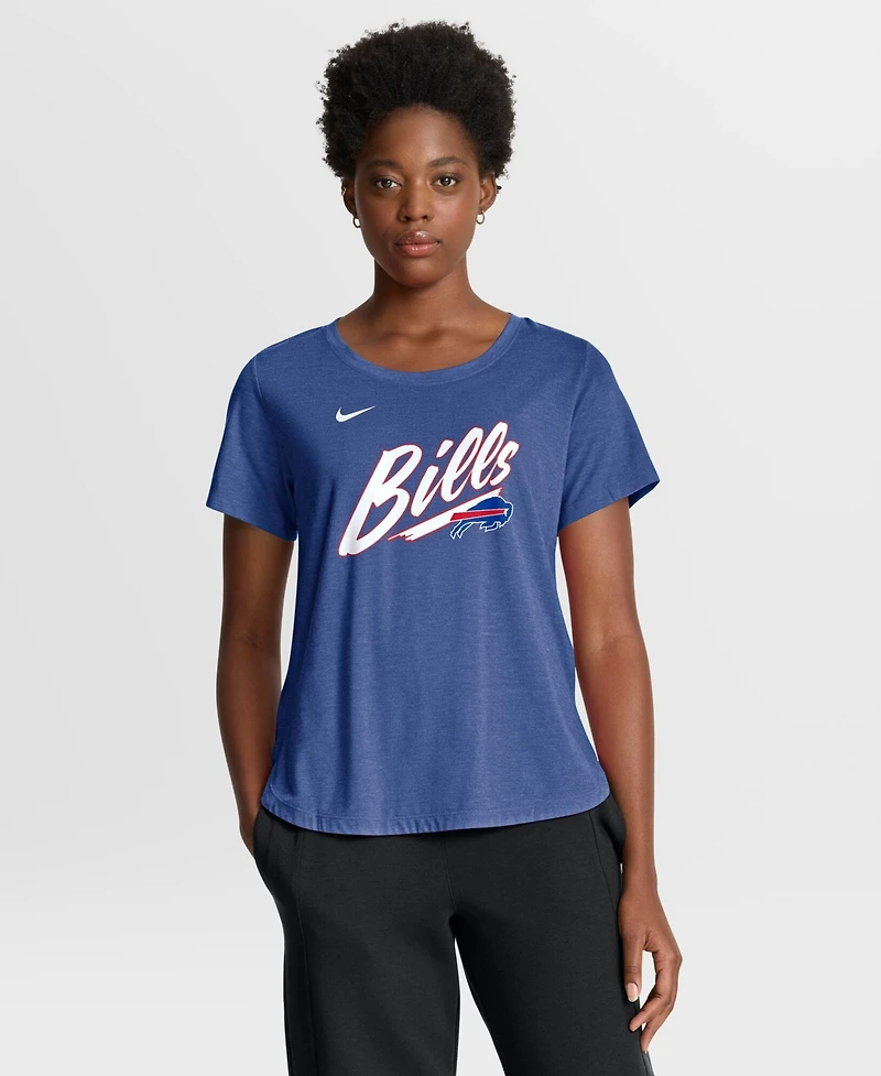 Nike Women's Buffalo Bills Primetime Tri-Blend T-Shirt