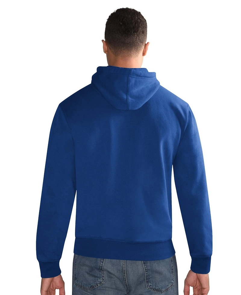 Starter Men's Buffalo Bills Classic-Fit Fleece-Lined Hoodie and Knit Hat, 2-Piece Set