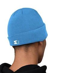 Starter Men's Tennessee Titans Fleece-Lined Graphic Hoodie and Cuffed Knit Hat, 2-Piece Set
