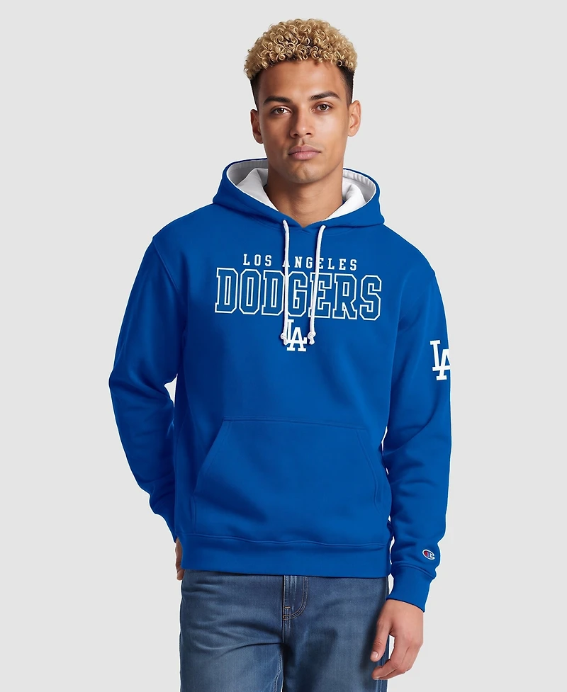 Champion Men's Los Angeles Dodgers Fleece Pullover Hoodie