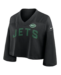 Nike Women's Wide Receiver Mesh Cropped Jersey
