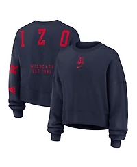 Nike Women's Arizona Wildcats Phoenix Pullover Oversized Sweatshirt