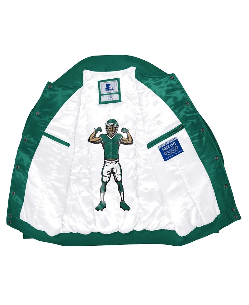 Starter Men's New York Jets Varsity Full-snap Satin-Lined Jacket, Created for Macy's
