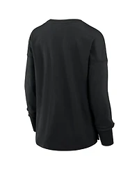 Fanatics Women's Chicago Bears Essential Long-Sleeve Crewneck T-Shirt