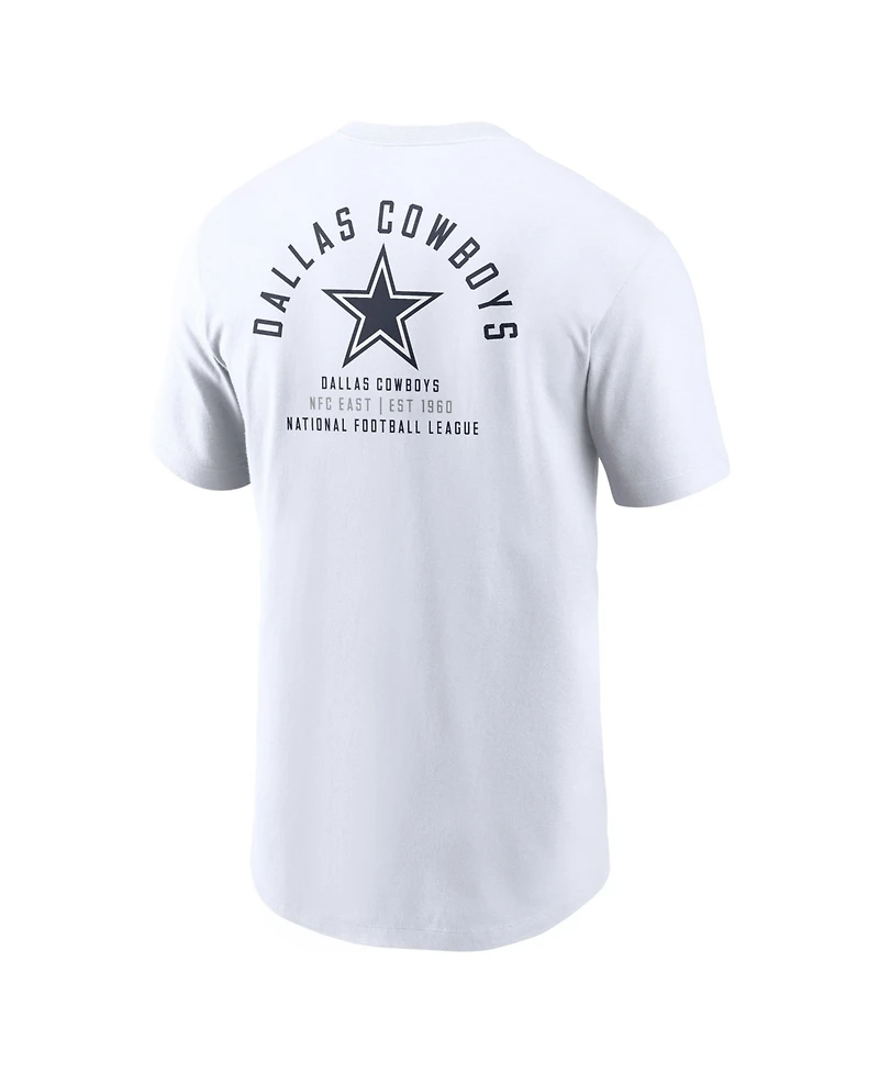 Nike Men's Dallas Cowboys Split Logo Standard Fit T-Shirt