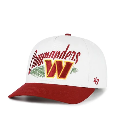 '47 Brand Washington Commanders Retro Adjustable Cotton Baseball Cap