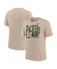 Nike Men's Green Bay Packers Rewind Tri-Blend Retro T-Shirt