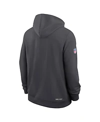 Nike Men's Green Bay Packers Sideline Standard Issue Top Prospect Pullover Fleece Hoodie