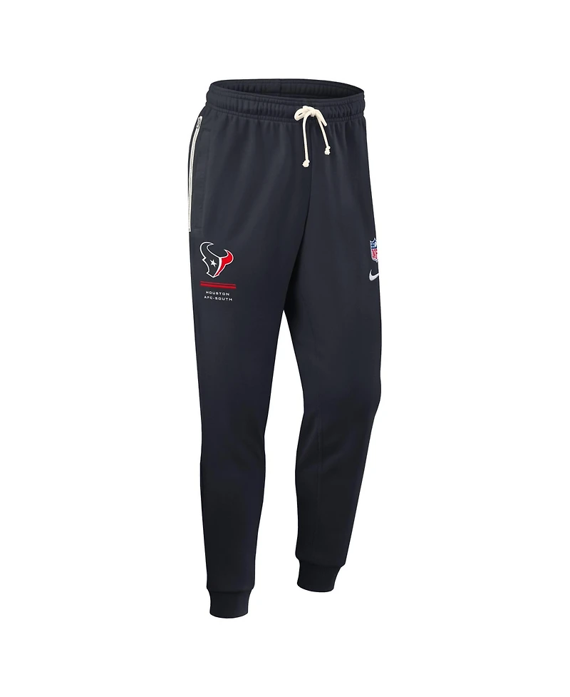 Nike Men's Houston Texans Sideline Standard Issue Tapered Dri-fit Fleece Pants