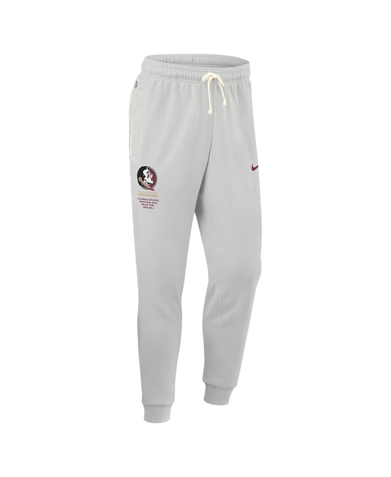 Nike Men's Gray Florida State Seminoles 2026 Sideline Standard Issue Dri-fit Taper Pants