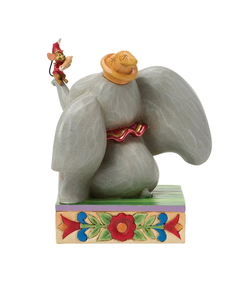 Jim Shore Disney's Dumbo and Timothy Mouse Figurine