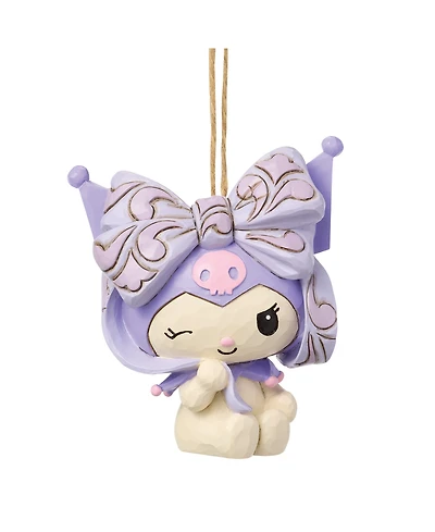 Jim Shore Sanrio Kuromi Bow Hanging Ornament