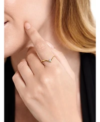 Devata Chevron Ring 14K Gold
