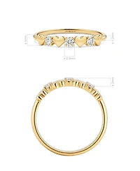 Devata Heart Ring 14K Gold