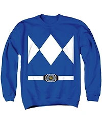 Power Rangers Men's Ranger Uniform Graphic Crewneck Pullover Sweatshirt