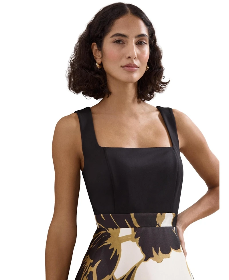 Phase Eight Women's Delie Floral Fit & Flare Wedding Guest Midi Dress