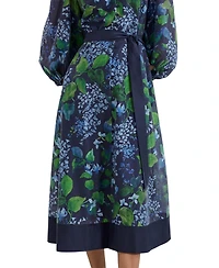 Phase Eight Women's Nixie Printed Midi Wrap Dress