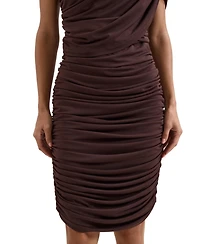 Phase Eight Women's Aimee Ruched Asymmetric Body-Con Dress