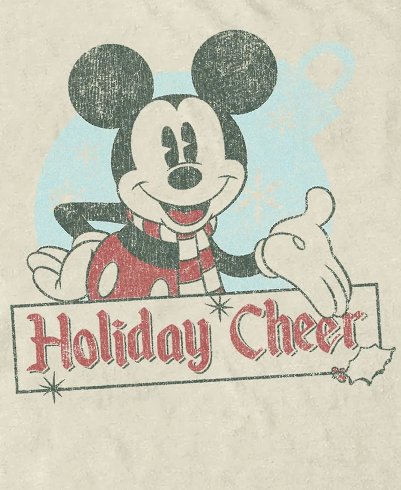 Fifth Sun Men's Mickey Mouse & Friends Cheery Graphic T-Shirt