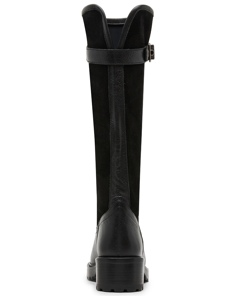 Steve Madden Women's Ramble Lug-Sole Tall Riding Boots