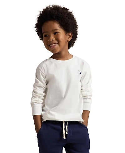 Polo Ralph Lauren Toddler and Little Boys Jersey Long-Sleeve T-shirt