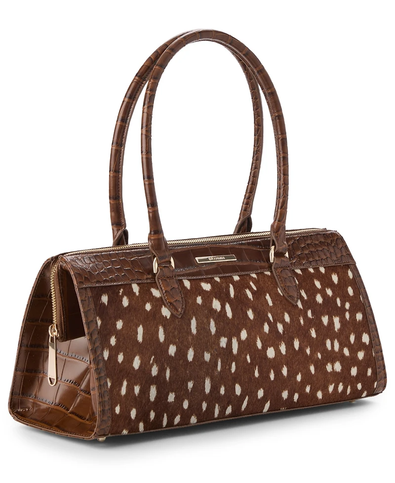 Brahmin Sophia Large Leather Satchel Handbag
