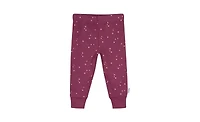 Gerber Baby Girls 0M - 24M Vanilla Active Pants, 4-Pack