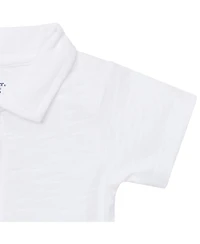 Gerber Baby Boys' Polo Bodysuit ( New Born to 18 M )