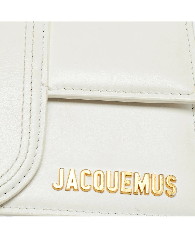 Pre-Owned Jacquemus Women's Le Bambino Mini Leather Top Handle Bag