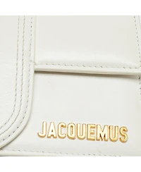 Pre-Owned Jacquemus Women's Le Bambino Mini Leather Top Handle Bag