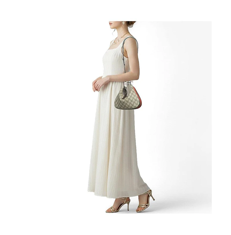 Pre-Owned Gucci Women's Attache Gg Supreme Shoulder Bag
