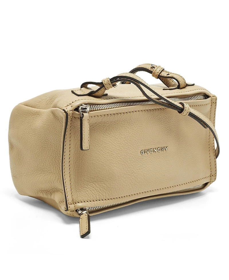 Pre-Owned Givenchy Women's Pandora Mini Pebbled Leather Shoulder Bag
