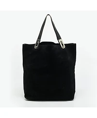Pre-Owned Balenciaga Women's Suede and Leather Pocket Tote Bag