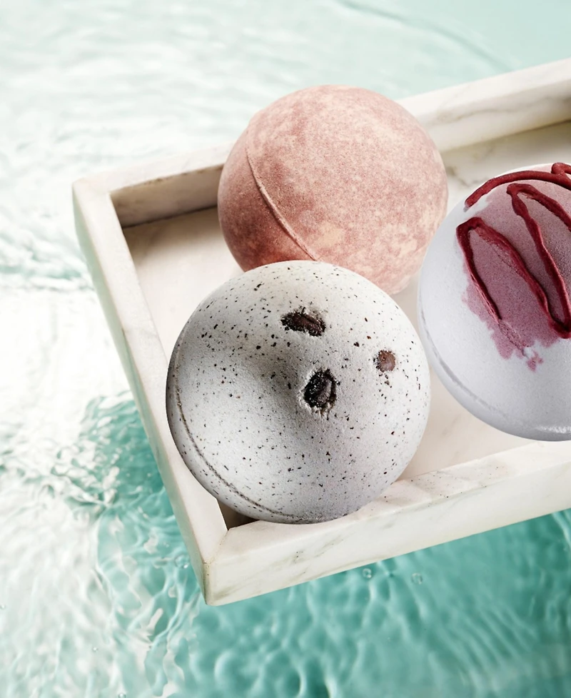 Lovery 3piece Bath Bomb Gift Set in Coffee Fragrance