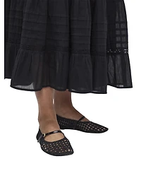 Finery London Women's Imani Tiered High-Waisted Midi Skirt