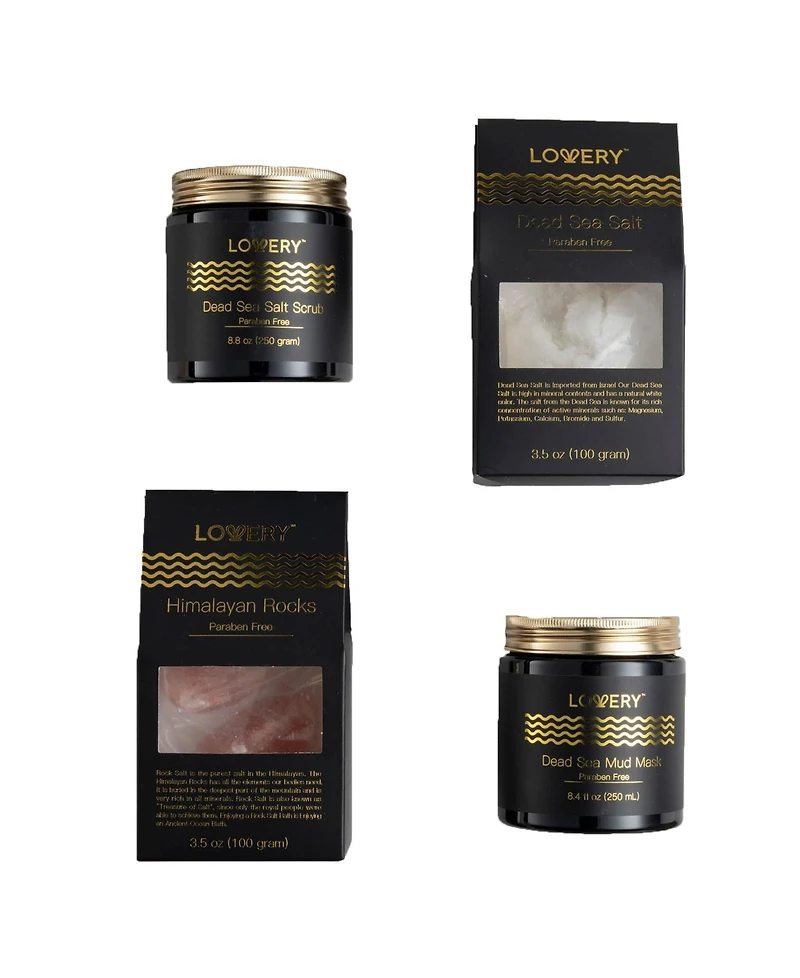 Lovery 5-pc Dead Sea Minerals Spa Gift Box