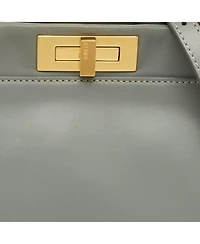 Pre-Owned Fendi Women's Peekaboo Medium Leather Top Handle Satchel