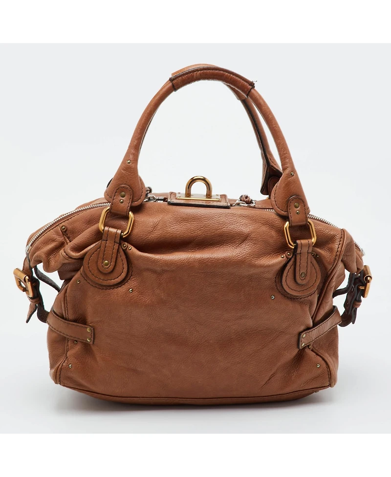 Pre-Owned Chloe Women's Paddington Medium Leather Satchel