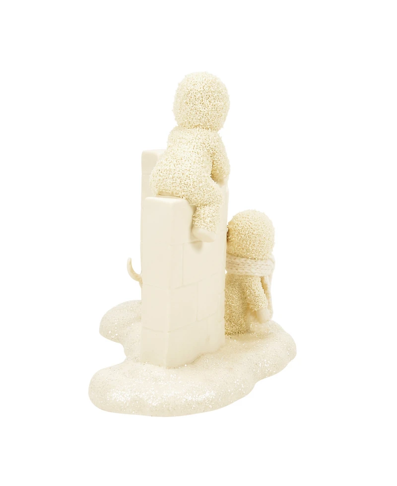 Department 56 Snowbabies Let's Build a Snowfort Figurine