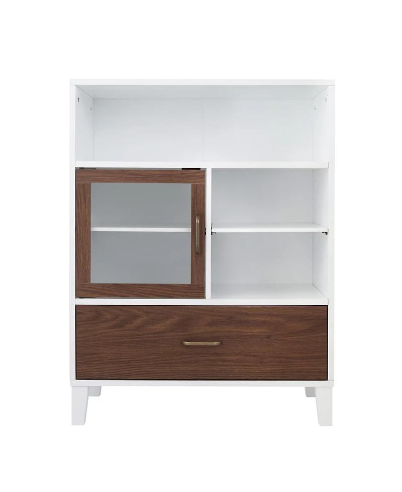 Teamson Home Tyler Modern Wooden Floor Storage Cabinet