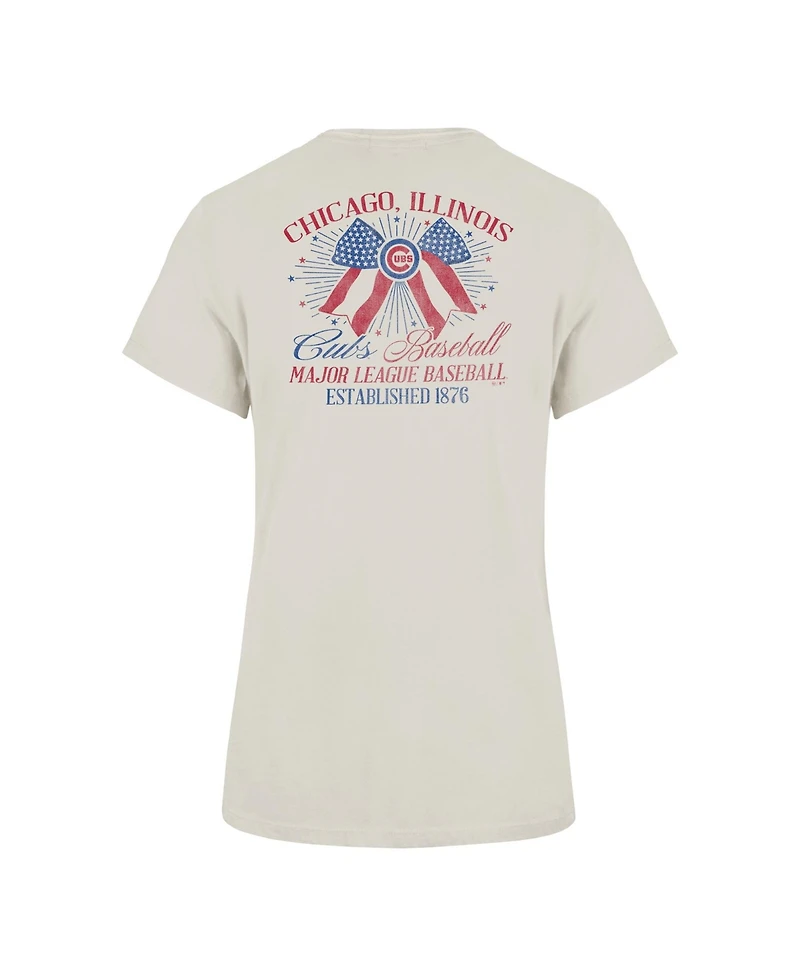 '47 Brand Women's Bow Burst Frankie Crewneck Graphic T-Shirt