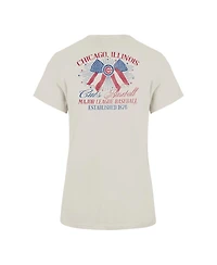 '47 Brand Women's Bow Burst Frankie Crewneck Graphic T-Shirt