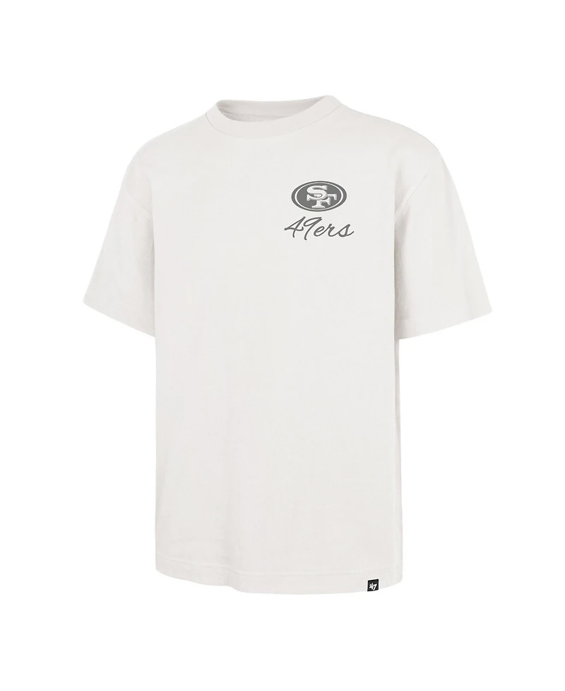 '47 Brand Men's Off White San Francisco 49ers Photon Dust Foundation T-Shirt
