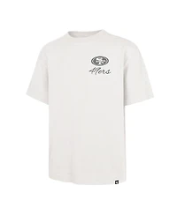 '47 Brand Men's Off White San Francisco 49ers Photon Dust Foundation T-Shirt
