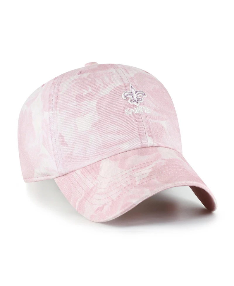 '47 Brand Women's Pink New Orleans Saints Gardenia Clean Up Adjustable Hat