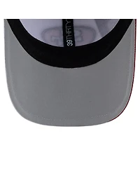 New Era Men's White/Scarlet San Francisco 49ers Dash 39THIRTY Flex Hat