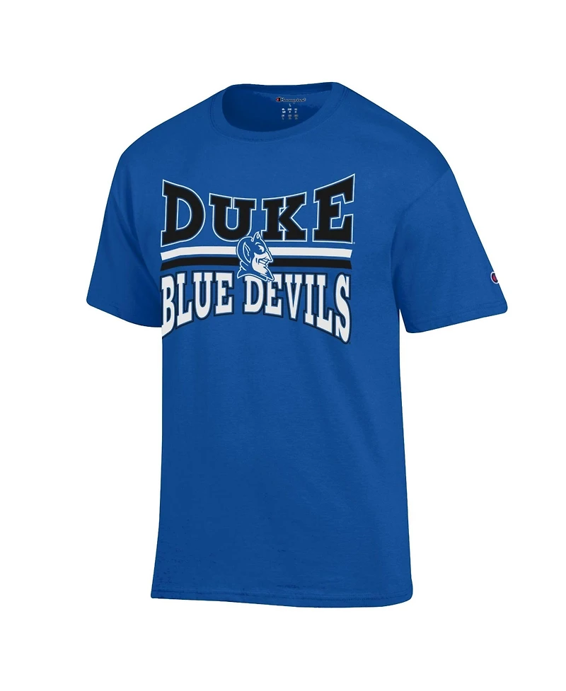 Champion Men's Royal Duke Blue Devils Team Zoom T-Shirt