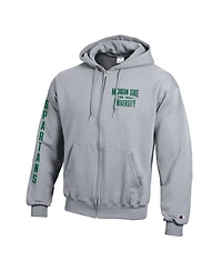 Champion Men's Michigan State Spartans Varsity Powerblend Full-Zip Fleece Hoodie
