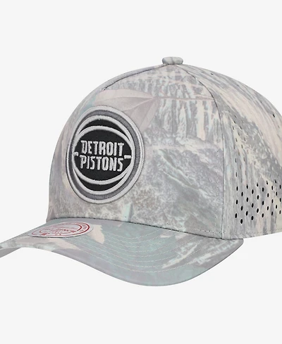 Mitchell & Ness One Size Detroit Pistons Pro Pinch Snap Closure Baseball Cap