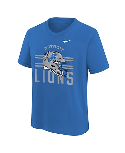 Nike Boys' and Girls' 4-16 Detroit Lions Team Issue Graphic Crewneck T-Shirt